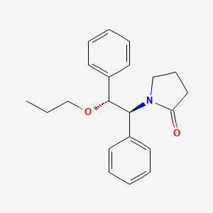 1-[(1S,2R)-1,2-diphenyl-2-propoxyethyl]pyrrolidin-2-one