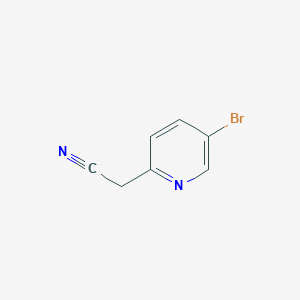 molecular formula C7H5BrN2 B1517305 2-(5-溴吡啶-2-基)乙腈 CAS No. 312325-72-7