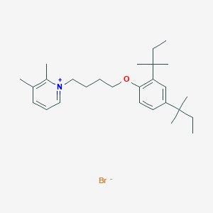 1-{4-[2,4-Bis-(1,1-dimethyl-propyl)-phenoxy]-butyl}-2,3-dimethyl-pyridinium