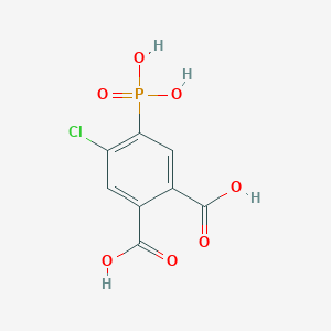 4-Chloro-5-phosphonophthalic acid