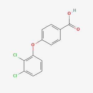 molecular formula C13H8Cl2O3 B1517310 4-(2,3-Dichlorophenoxy)benzoic acid CAS No. 1040084-01-2