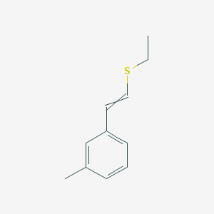 1-[2-(Ethylsulfanyl)ethenyl]-3-methylbenzene