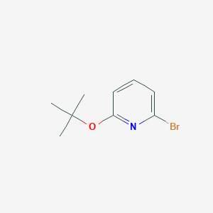 molecular formula C9H12BrNO B1517316 2-溴-6-叔丁氧基吡啶 CAS No. 949160-14-9