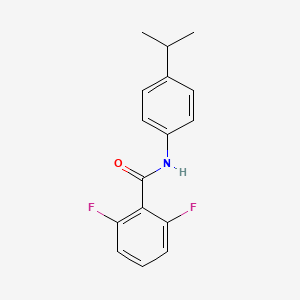 2,6-difluoro-N-(4-isopropylphenyl)benzamide