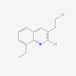 2-Chloro-3-(2-chloroethyl)-8-ethylquinoline