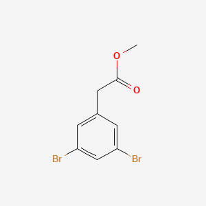 molecular formula C9H8Br2O2 B1517329 Methyl 2-(3,5-dibromophenyl)acetate CAS No. 644982-90-1
