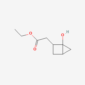 Ethyl (1-hydroxybicyclo[2.1.0]pentan-2-yl)acetate