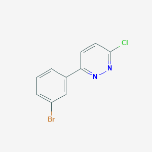 molecular formula C10H6BrClN2 B1517332 3-(3-Bromophenyl)-6-chloropyridazine CAS No. 1105194-46-4