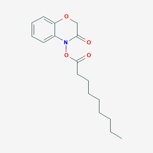 4-(Nonanoyloxy)-2H-1,4-benzoxazin-3(4H)-one