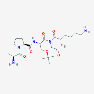 L-Alanyl-L-prolyl-O-tert-butyl-L-seryl-N-(6-aminohexanoyl)glycine