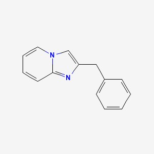 molecular formula C14H12N2 B1517345 2-Benzylimidazo[1,2-a]pyridine CAS No. 889813-26-7