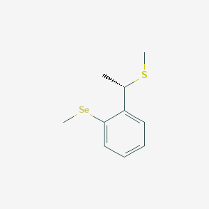 1-(Methylselanyl)-2-[(1S)-1-(methylsulfanyl)ethyl]benzene