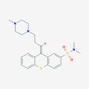 molecular formula C23H29N3O2S2 B151736 Orbinamon CAS No. 3313-27-7