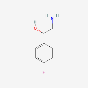 molecular formula C8H10FNO B1517423 (1s)-2-氨基-1-(4-氟苯基)乙醇 CAS No. 473552-27-1