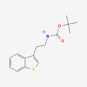 tert-Butyl [2-(1-benzothiophen-3-yl)ethyl]carbamate