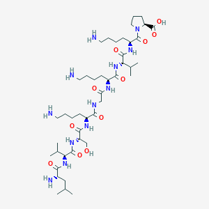 L-Leucyl-L-valyl-L-seryl-L-lysylglycyl-L-lysyl-L-valyl-L-lysyl-L-proline