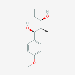 (1S,2S,3R)-1-(4-methoxyphenyl)-2-methylpentane-1,3-diol