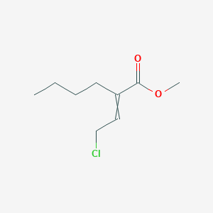 Methyl 2-(2-chloroethylidene)hexanoate