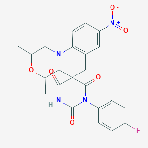 C23H21FN4O6