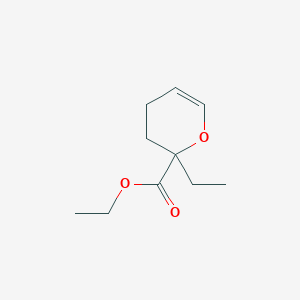 ethyl 2-ethyl-3,4-dihydro-2H-pyran-2-carboxylate