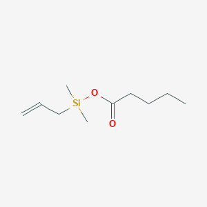 [Dimethyl(prop-2-enyl)silyl] pentanoate