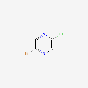 molecular formula C4H2BrClN2 B1517454 2-溴-5-氯吡嗪 CAS No. 912773-21-8