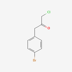 molecular formula C9H8BrClO B1517473 1-(4-Bromophenyl)-3-chloropropan-2-one CAS No. 1094842-70-2