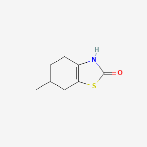 molecular formula C8H11NOS B1517492 6-甲基-2,3,4,5,6,7-六氢-1,3-苯并噻唑-2-酮 CAS No. 101870-28-4
