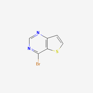 molecular formula C6H3BrN2S B1517495 4-Bromothieno[3,2-d]pyrimidine CAS No. 16285-70-4