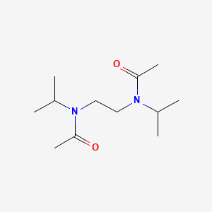 molecular formula C12H24N2O2 B15175088 N,N'-Ethylenebis(N-isopropyl-acetamide) CAS No. 91565-08-1