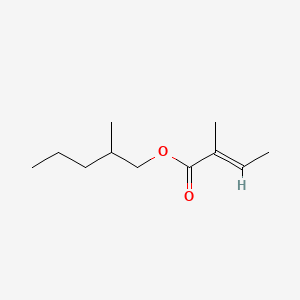 2-Methylpentyl 2-methylcrotonate