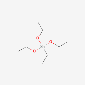 Stannane, triethoxyethyl-