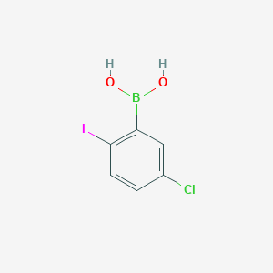 5-Chloro-2-iodophenylboronic acid