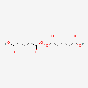 Pentanoic acid, 5,5'-dioxybis[5-oxo-