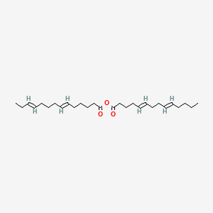 [(6E,11E)-tetradeca-6,11-dienoyl] (5E,9E)-tetradeca-5,9-dienoate