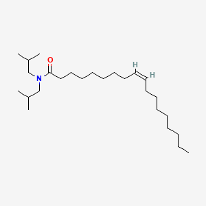 molecular formula C26H51NO B15175279 N,N-Diisobutyloleamide CAS No. 37595-59-8