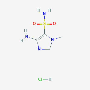 5-Amino-3-methyl-imidazole-4-sulfonamide