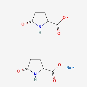 Sodium bis(5-oxo-DL-prolinate)