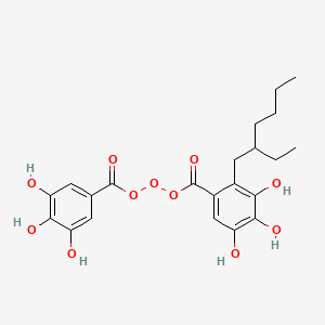 molecular formula C22H26O11 B1517540 2-乙基己基环氧高酸酯 CAS No. 61789-01-3