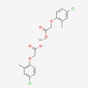 molecular formula C18H16CaCl2O6 B15175409 Calcium (4-chloro-2-methylphenoxy)acetate CAS No. 72731-35-2