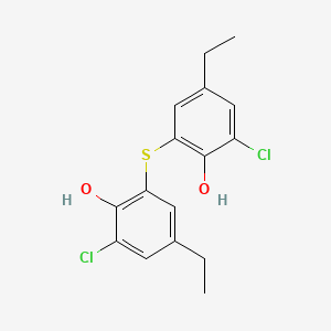 2,2'-Thiobis(6-chloro-4-ethylphenol)