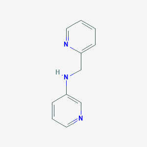 molecular formula C11H11N3 B1517577 N-(pyridin-2-ylmethyl)pyridin-3-amine CAS No. 227017-97-2