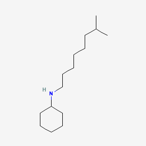 molecular formula C15H31N B15175798 N-Isononylcyclohexylamine CAS No. 93963-89-4