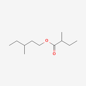 molecular formula C11H22O2 B15175984 3-Methylpentyl 2-methylbutyrate CAS No. 83783-89-5