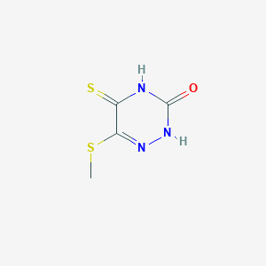 6-methylsulfanyl-5-sulfanylidene-2H-1,2,4-triazin-3-one