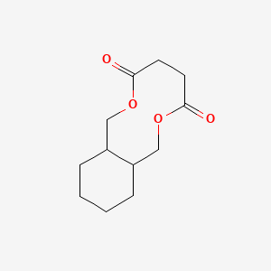 Decahydro-2,7-benzodioxecin-3,6-dione