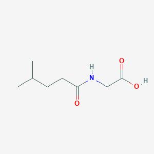 molecular formula C8H15NO3 B1517611 2-(4-Methylpentanamido)acetic acid CAS No. 98552-90-0