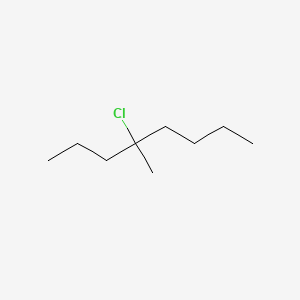 molecular formula C9H19Cl B15176122 4-Chloro-4-methyloctane CAS No. 36903-89-6