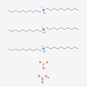 molecular formula C68H145N3O6 B15176153 Ddacarbonate CAS No. 894406-76-9