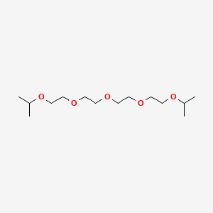 molecular formula C14H30O5 B15176172 2,16-Dimethyl-3,6,9,12,15-pentaoxaheptadecane CAS No. 84696-63-9